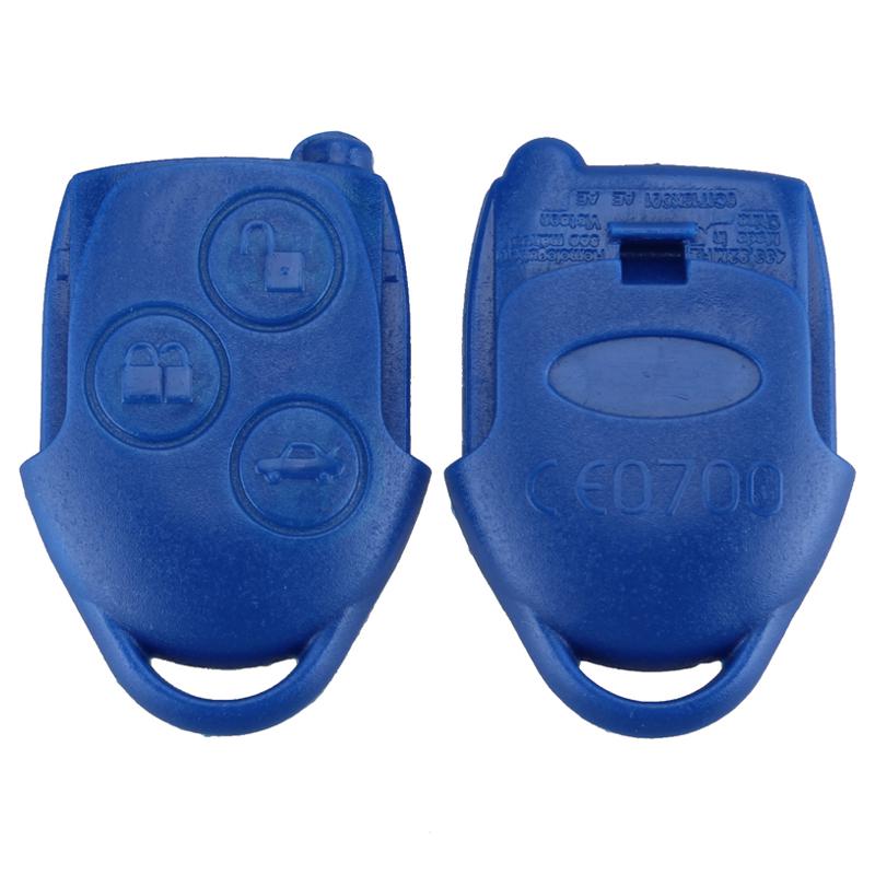 3 Buttons Car Key Fob Case Shell Replacement Remote Cover Fit for Ford Transit 2005-2015