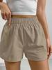 European Fashion Women's Solid Color Loose Casual Shorts (2026)