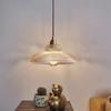 Vintage Glass Pendant Light Green Hanging Lamp Living Room Luminaire Hall Bedroom Dining Table Indoor Fixtures Lustre LED Decor