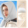 Winter Hats for Women Girls Warm Hooded Scarf Beanie for Female Youth Balaclava Kniting Skull Cap Ear Flap