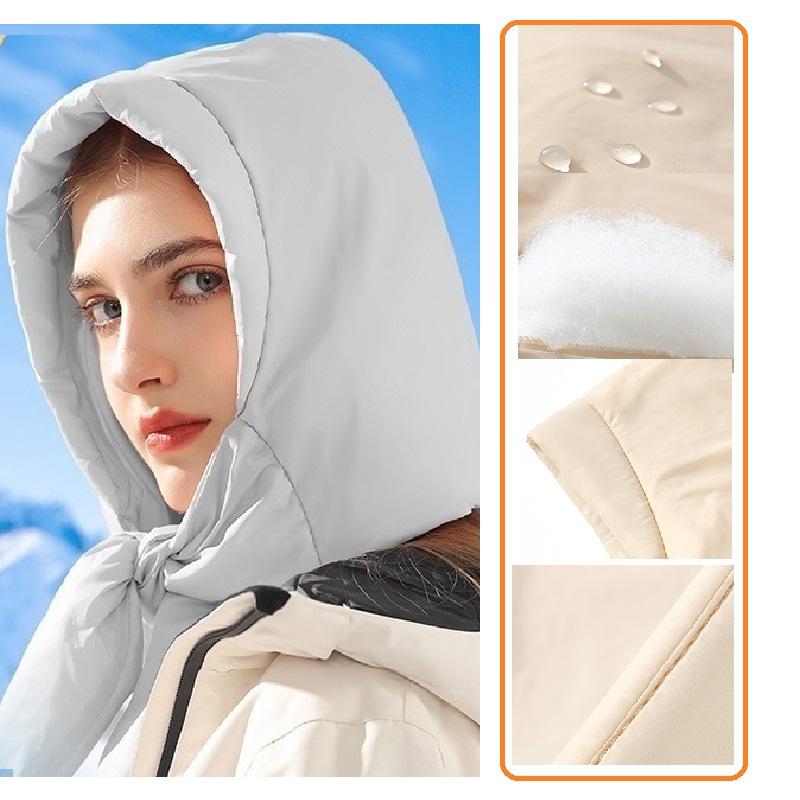 Winter Hats for Women Girls Warm Hooded Scarf Beanie for Female Youth Balaclava Kniting Skull Cap Ear Flap