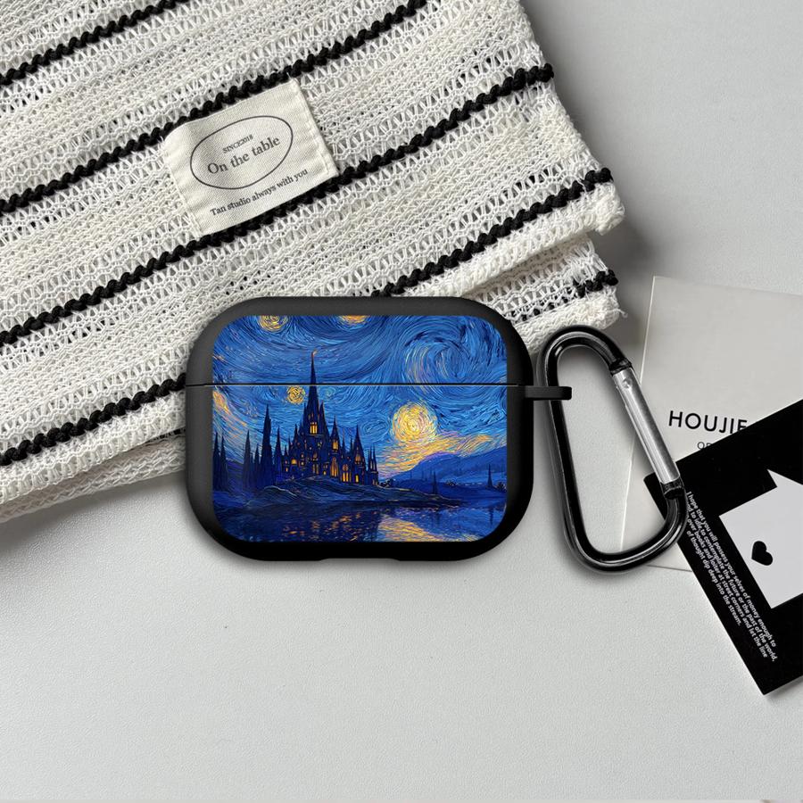 Case For Airpods 4 1 Pro 2 Pro3 Pro2 3 Earphone Cases Cover Van Gogh Village