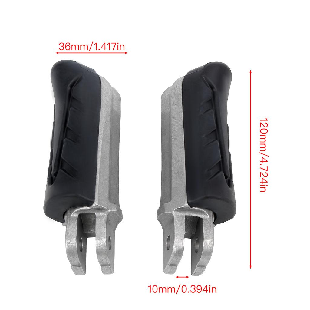 2013-2015 Motorcycle Front Footrests Foot Pegs For Honda CB600 CBR500 CBR 500R For Varadero XL1000V NT400 BROS400 BROS650 NT650