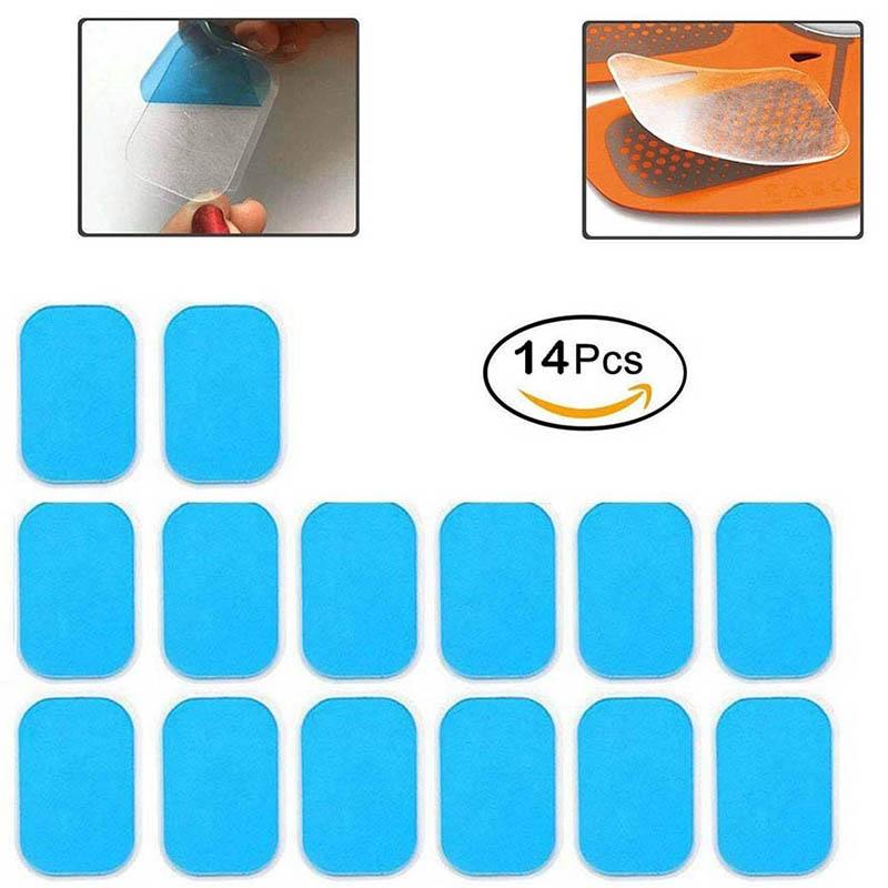 50 pcs (25 packs) Abdominal Muscle Hip Paste gel Tablets Hydrogel Conductive Electrode Tablets Hip Gel Paste Patch