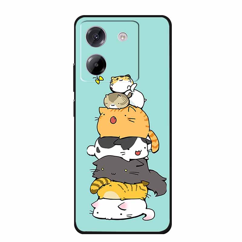 For Poco M7 Pro 5G Case M 7 Pro Coque Black Silicone Soft Back Cover Case For Xiaomi Poco M7 Pro Phone Cases Cover M7Pro 6.67"