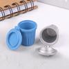 Dollhouse Mini Wooden Trash Can Dustbin Mini Waste Bin Doll House Miniature Toy Model Scene Decoration Accessories