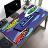Geometry Dash Print Mouse Pad, Anti‑Slip Desktop Keyboard Mat, for PC Laptop Gaming Working Daily Use, Cool Festival Surprise Gift