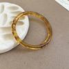 French Geometric Resin Bracelet: Irregular, Retro, Versatile, High-End Fashion Jewelry.