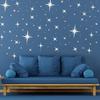 42Sheets Creative Star Acrylic Removable Mirror Wall Sticker Mosaic Wall Decal Diy Wall Paper Festival Home Decoration Stickers