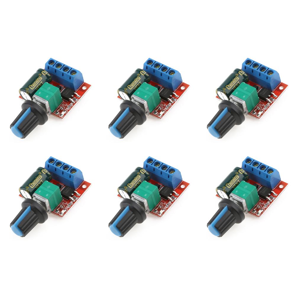 5A Motor PWM Speed Controller DC 4.5V-35V 90W Motor Speed Controller Fuse Automatic Recovery Speed Control Switch