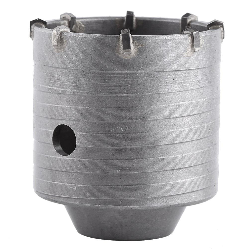 65mm Concrete Drill Bit Wall Hole Saw Cutter Set Brick Cement Stone 200mm Rod With Wrench