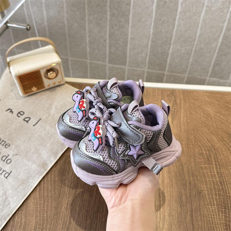 

2026 Spring/Autumn Lightweight Toddler Sports Shoes for 1-3 Year Olds - Unisex Baby Walking Shoes Set 17-21 (5 pairs)
