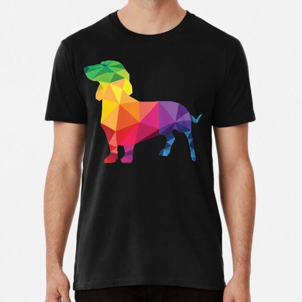Dachshund LGBT Gay Pride Shirt for Men Women S to 5XL Made in the AU/USA T-Shirt