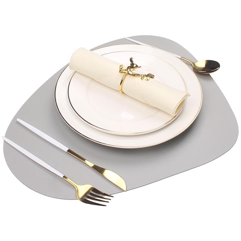 Light Luxury Cream Style Ceramic Tableware Display Set