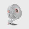 8-Inch USB Atmosphere Light Clip Fan: Silent, High-Wind, Ideal for Home or Office Desktops.