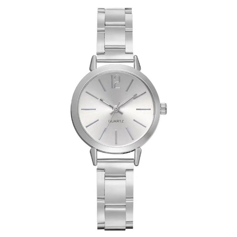 Ladies Watch Women's Fashion Narrow Strap Gold Steel Strap Quartz Watch Women's Student Fashion