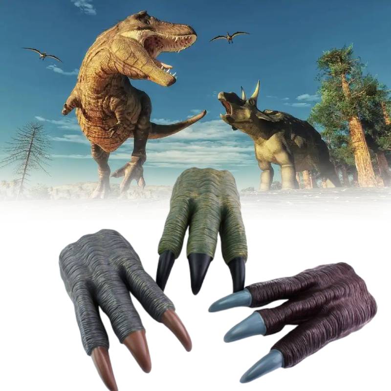 Claw Dragon Model Vinyl Toy Cartoon Halloween Gloves Decoration Durable Prop