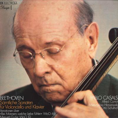 LP Record PABLO CASALS, ALFRED CORTOT,MIECZYS - Beethoven Samtliche Sonaten Fur Vio C147015389 EMI Germany Classical Used