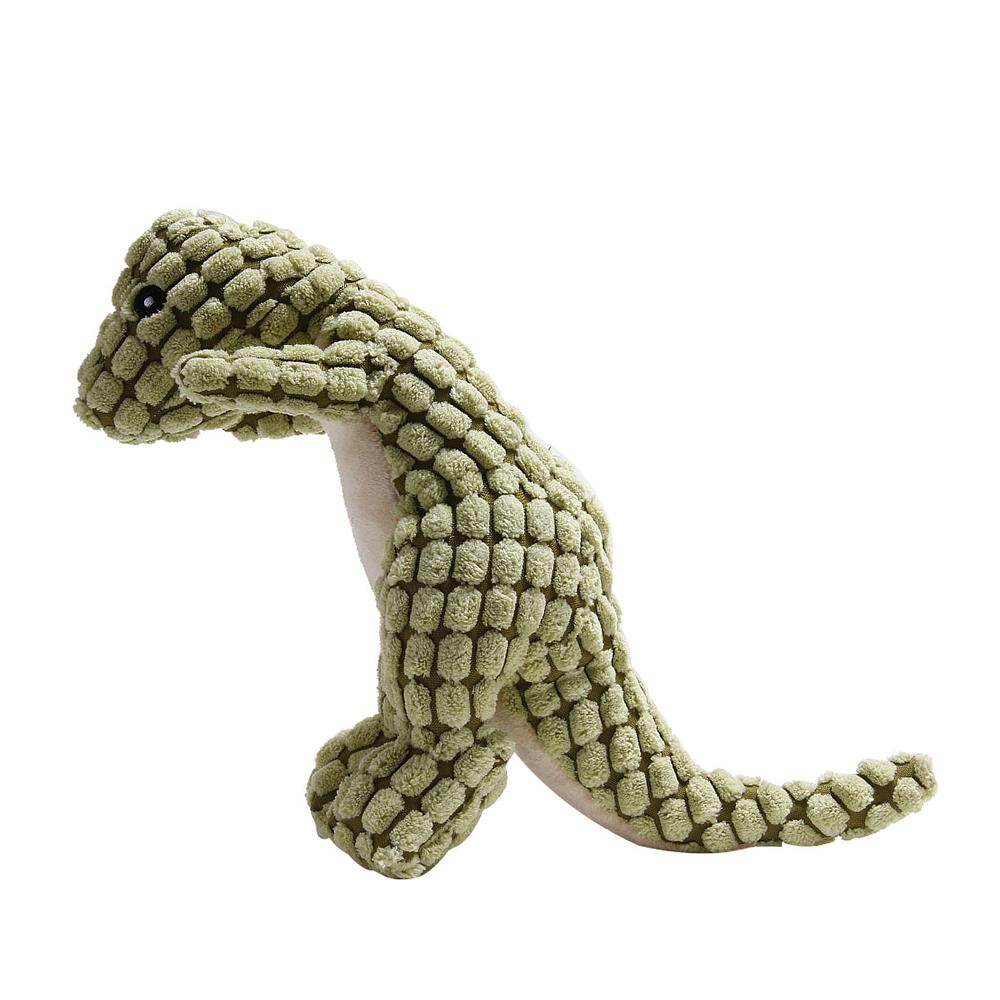 Jucării drăguțe în formă de dinozaur pentru animale de companie Molar Jucării rezistente la mușcături Animal mestecat câine scârțâit jucărie de plus pentru cățel