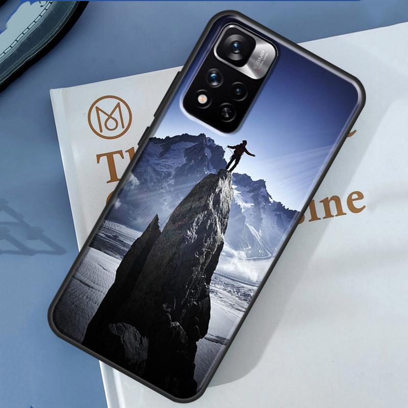 Mountain Climbing Cover For Redmi 9 10 10A 10C 9A 9C 12C Case For Redmi Note 8 9 10 12 11 Pro 9S 10S 11S