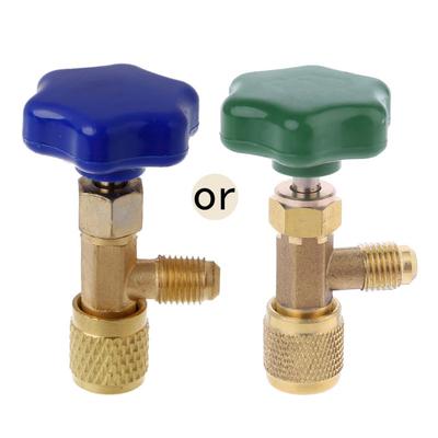 1/4 SAE Auto AC Can Tap Valve Bottle Opener For R22 R134a R410A Gas Refrigerant