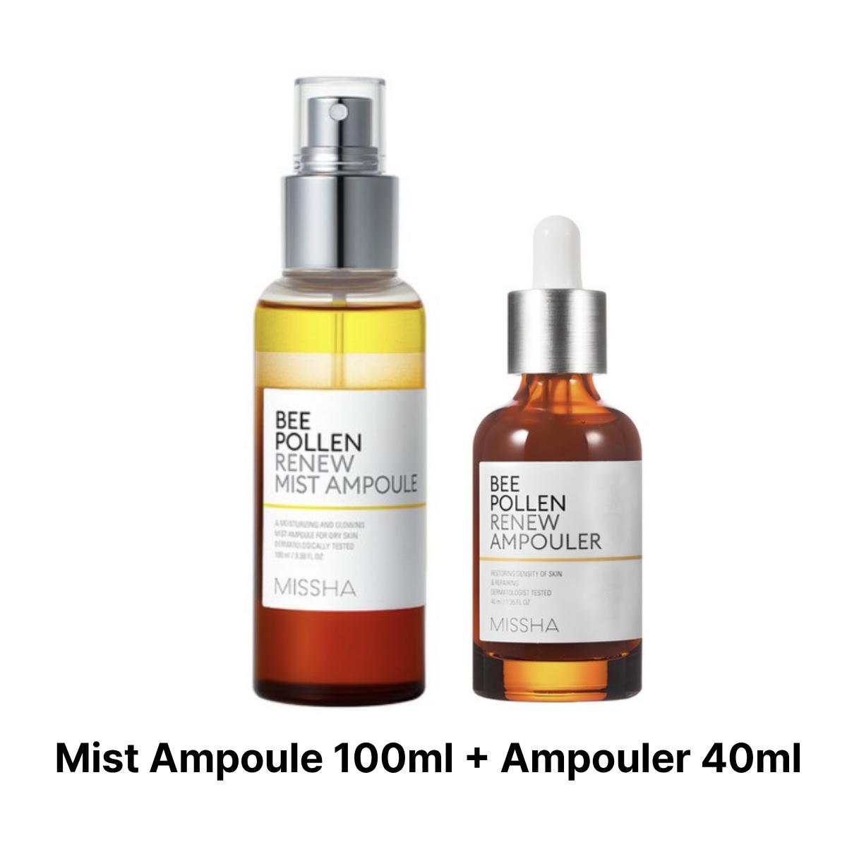 

[MISSHA] Обновляющий спрей с пчелиной пыльцой 100 мл Mist Ampoule 100ml + Ampouler 40ml