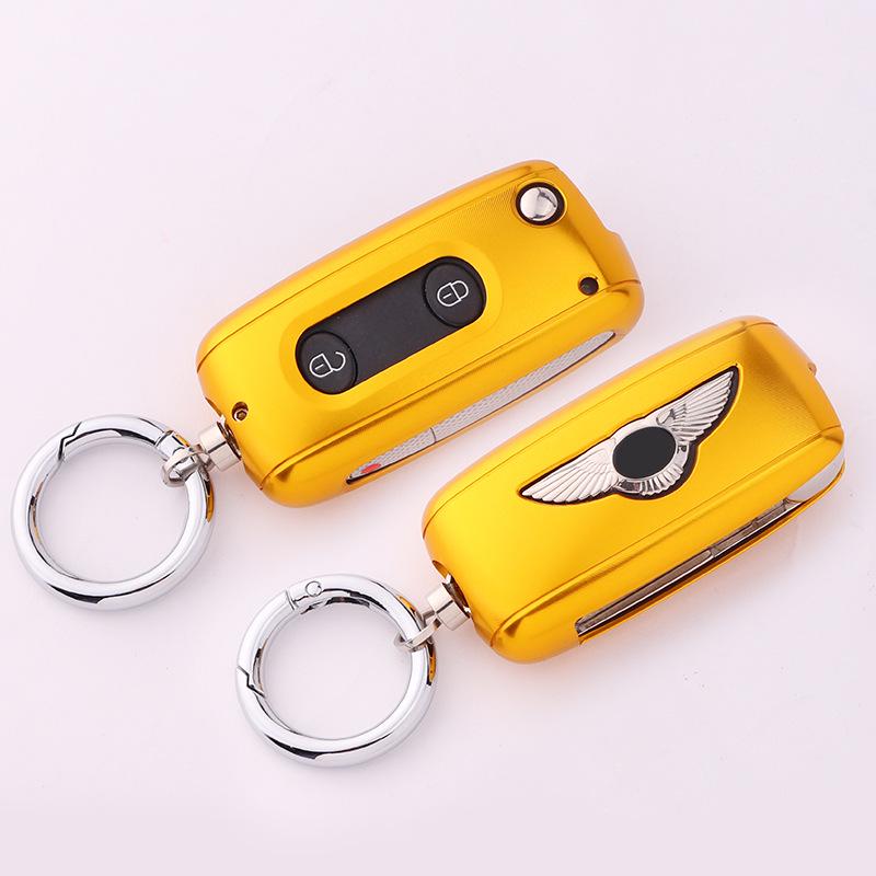 Bentley Continental, Flying Spur, Mulsanne, Bentayga Aluminum Car Key Case
