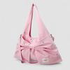 Atil Studio Fleur Lou Drawing Washed Bow Bag _ [Pink]