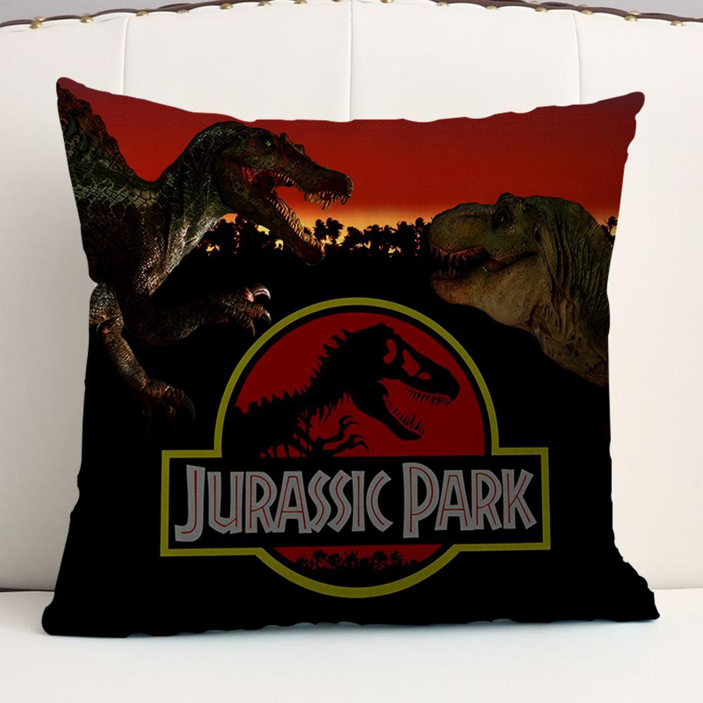 J-Jurassic Park Cushion Cover Pillowcase Upholstery Sofa Throw Pillow Home Decor Pillowcas