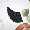 PU Leather Bat Wing Shoe Charm Halloween Footwear Decoration Accessories For Sneakers Boot Skateboard And Running Shoe