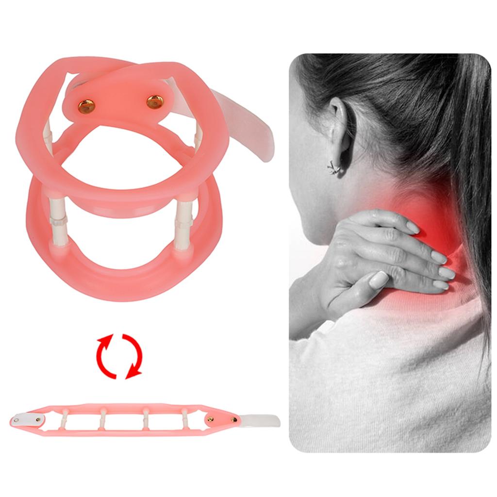 Silicone Neck Support Brace Prevent Bow Cervical Spine Traction Stretcher