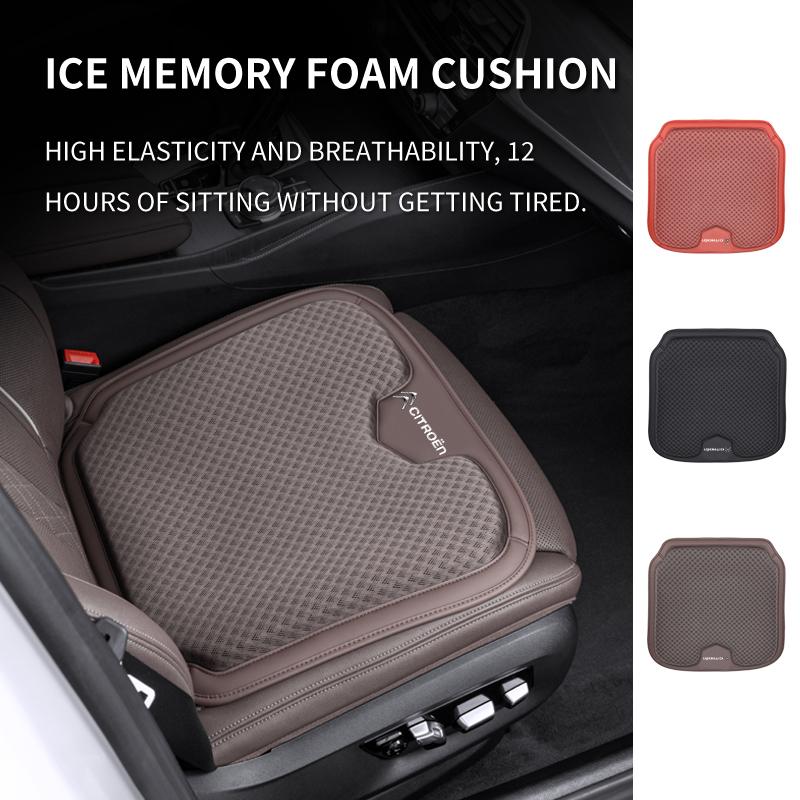 Car Seat Cushion Thicken Breathable Ice Silk Protector Pad For Citroen Jumper Celysee Cactus Picasso Aircross Saxo Grand