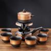 Purple Sand Automatic Tea Set, Household Internet Celebrity Making Teapot, Kung Fu Lazy Time Running Tea Set Gift Box