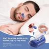 Anti Snoring Device for Men and Women, Double Vortex Stop Snoring Device,Electric Anti Snoring Devices, Adjustable and Breathable Snoring Machine