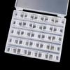 10-Grid/16-Grid/25-Grid/36-Grid/60-Grid Plastic Bobbin Storage Box for Sewing Machine Threads