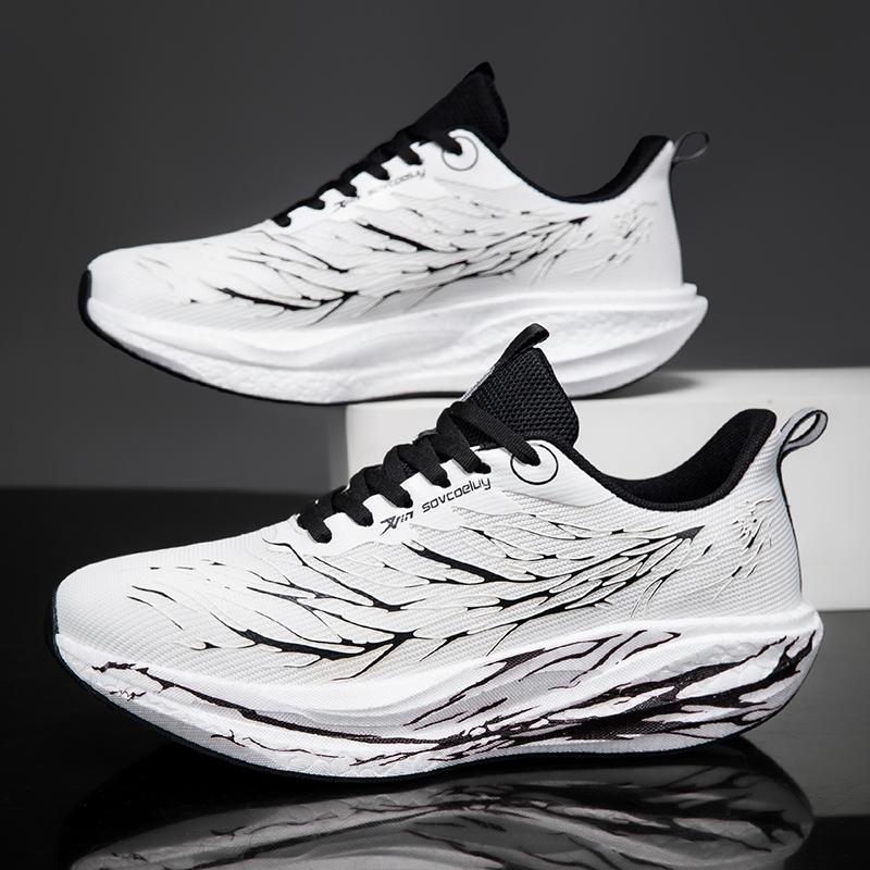 Running Shoes Carbon Board Speciality Marathon Men Sports Breathable Lightweight Women'S Comfortable Athletic Nonskid Sneakers