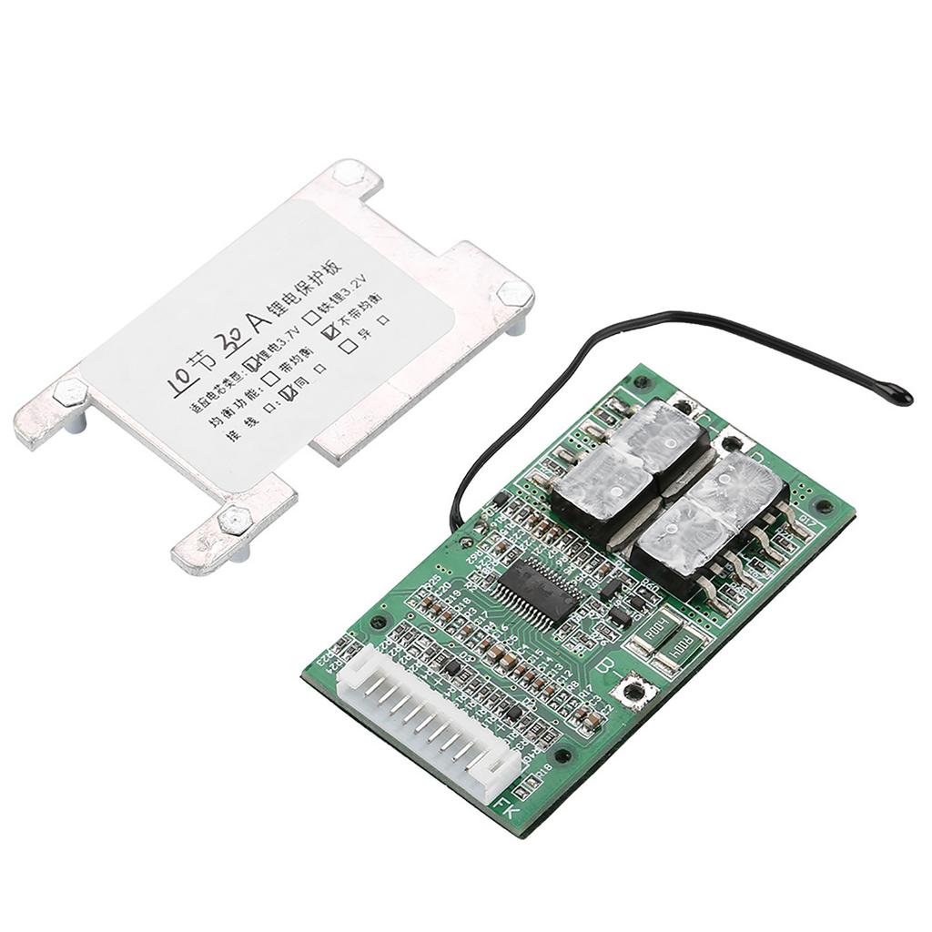 10S 36V 30A Lithium Battery Protection Board 3.7V Li Ion Cell BMS PCB Board