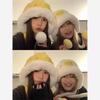 Little Yellow Duck Cute Plush Hat Women's Autumn and Winter New Cold and Warm Winter Thickened Pullover Ear Hat