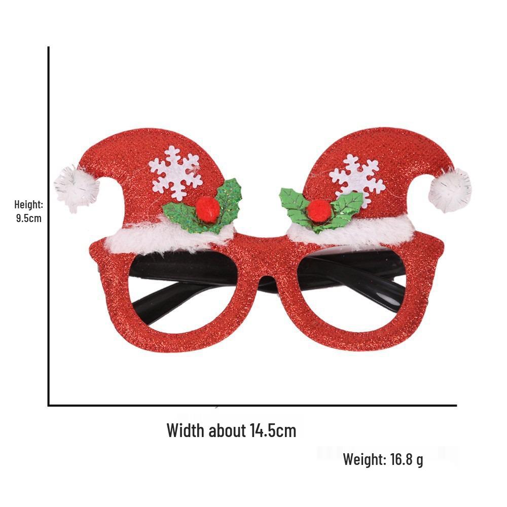 Kids' Santa Bowknot Glasses - Christmas Party Photo Props