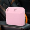 Lixeira de Carro com Tampa, Lixeira de Veículo Organizador Porta Lixo com Um Rolo de Sacos, Mini Lixeira de Armazenamento à Prova de Vazamentos para Carro, SUV, Escritório