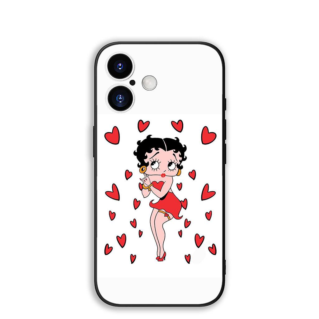 

for Motorola Moto G86 G57 G67 G24 G15 G54 Power G13 G14 G34 G35 G45 G60 G53 G55 G64 G75 G72 Case Kawaii B-Bettys Anime B-Boops Motorola Moto G15