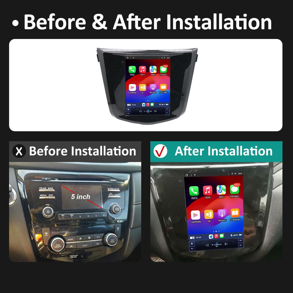 Bluetooth for Nissan Qashqai J11Nissan X-Trail 3 T32 2013 2014 2015 2016 2017 Android OS IPS Touch Screen Auto Tools No 2 Din 4G