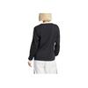 adidas Originals Striped Crew Neck Long Sleeve T-Shirt Women Tops Black JC5774