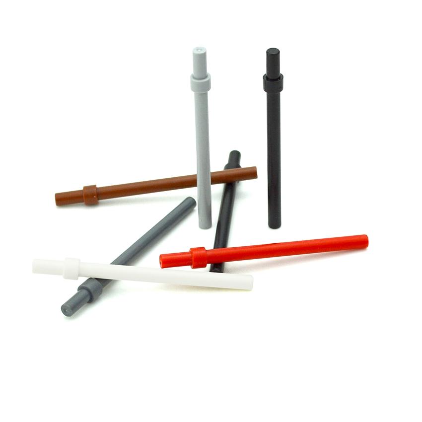 Bausteine 63965 Technische MOC-Teile 1x6 Rundstab 6L Mit Anschlagring Baut Partikel Kompatible Marke Stein Spielzeug