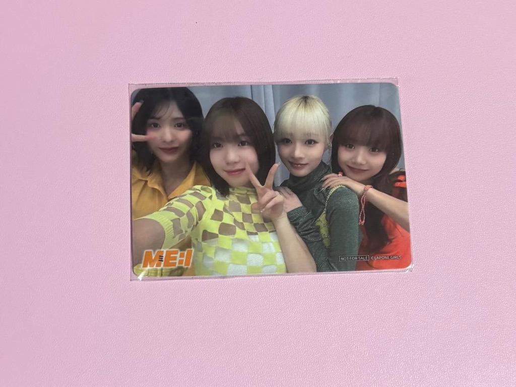 [USED] ME:I Unit Trading Cards