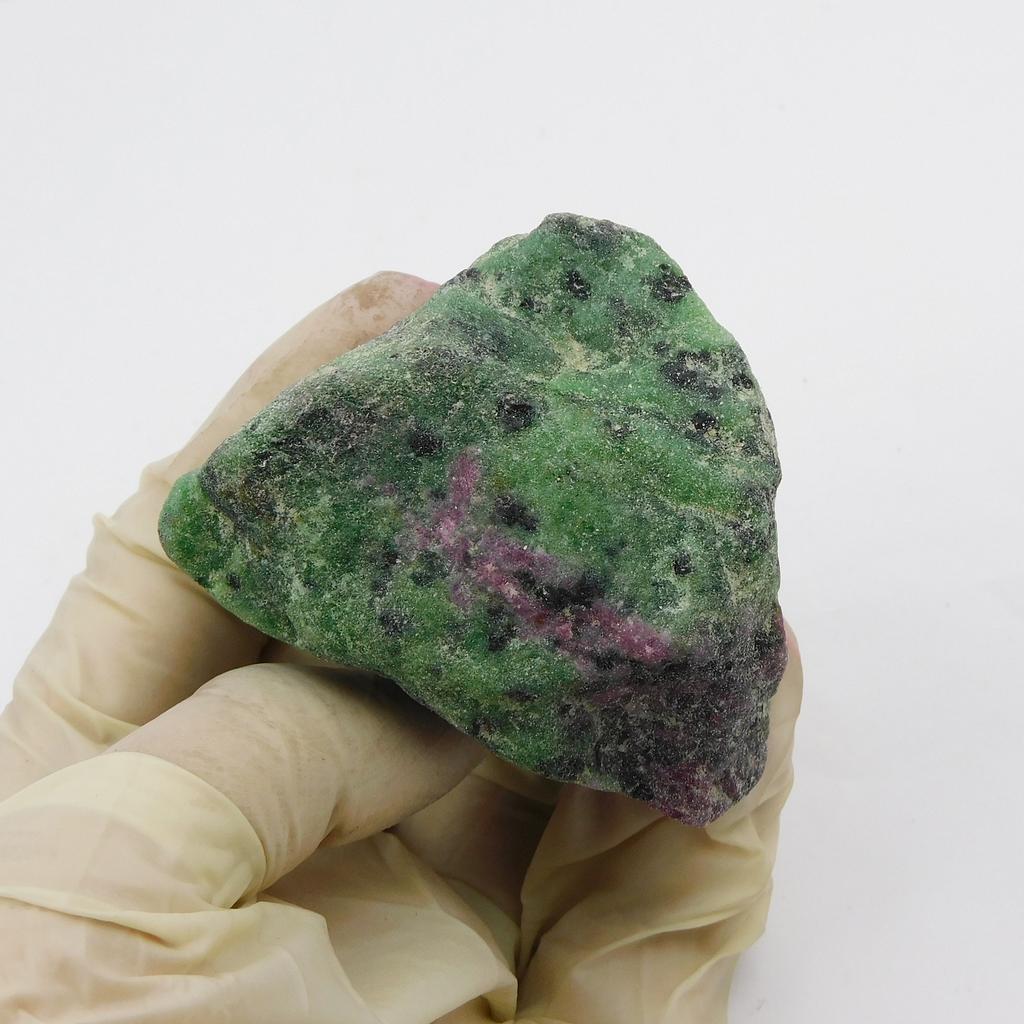 CERTIFIED 549.8 Ct Natural Ruby Zoisite Rough Earth Mined Red Green Gemstone P-357-sa