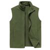 Men's Fleece Waistcoat Cardigan Sleeveless Sports Casual Vest