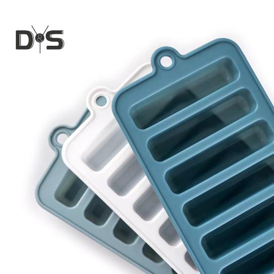 Silicone Chocolate Mold Ice Cube Tray 20ml Capacity Easy Release with Hanging Hole Homemade Crayon Candy Making Tools