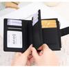 Women's RFID Soft Leather Short Wallet - Lychee Pattern, Zipper Closure, Card Holder, Fashionable Design