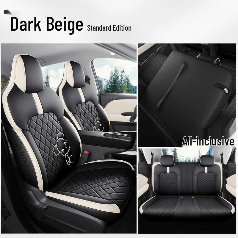 Wuling Bingo PLUS Leather Cartoon Car Seat Cushion for All Seasons Bingo PLUS
